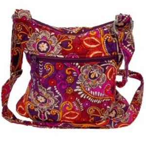 Vera Bradley, Medium, Purple and Pink, Cross Body bag